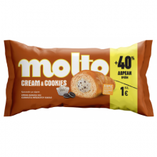 Molto Cream and Cookies Βανίλια (110gr)