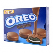 Oreo Μπισκότα με Επικάλυψη Σοκολάτα Γάλακτος (246gr)