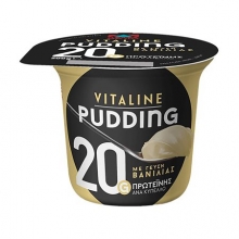 Δέλτα Vitaline Pudding με Γεύση Βανίλιας 200gr