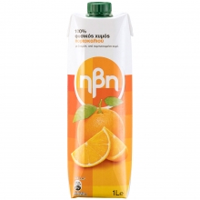 Ήβη Φυσικός Χυμός Πορτοκάλι 1lt