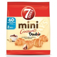 7 Days Mini Croissant Κακάο - Βανίλια 103gr