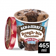 Ben and Jerrys Double Dough 465ml (οκογενειακό)