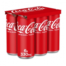 Coca-Cola 330ml (5+1 ΔΩΡΟ)