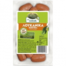 Creta Farms Εν Ελλάδι Λουκάνικα Κοκτέιλ 240gr