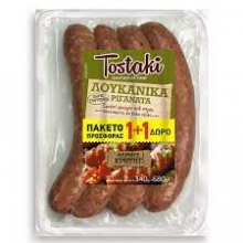Creta Farms Tostaki Λουκάνικα Ριγανάτα 340gr (1+1 ΔΩΡΟ)