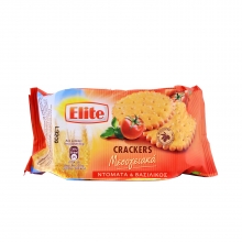 Elite Crackers Μεσογειακά Ντομάτα και Βασιλικός 105gr