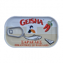 Geisha Σαρδέλα Πικάντικη 125gr