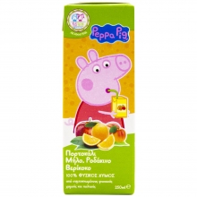 Kids Valley Peppe Pig Χυμός Μήλο - Πορτοκάλι 250ml