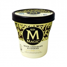 Magic Double White Chocolate and Cookies 440ml (οκογενειακό)