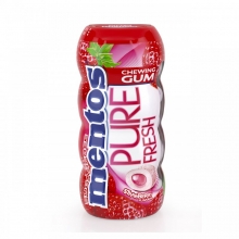 Mentos Pocket Bottle Pure Fresh Φράουλα
