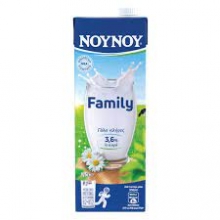 NOYNOY Family Γάλα Πλήρες 3.5% 1lt