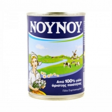NOYNOY Γάλα Εβαπορέ Πλήρες 400gr