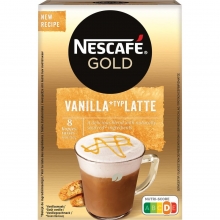 Nescafe Gold Latte Vanilla 8x18.5gr