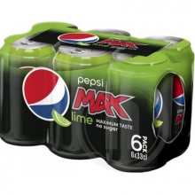 Pepsi Max Lime 6x330ml