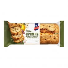 Κέικ Βρώμης Μπανάνα και Κομμάτια Σοκολάτας Αλλατίνη 400gr