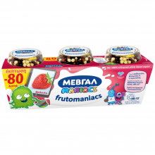 Γιαούρτι Frutomaniacs Φράουλα και Σοκολάτα Μεβγάλ 3x150gr
