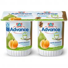 Γιαούρτι Advance Αχλάδι - Βερίκοκο 2x145gr