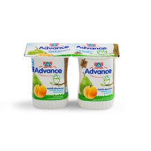 Γιαούρτι Advance Αχλάδι - Βερίκοκο 2x150gr