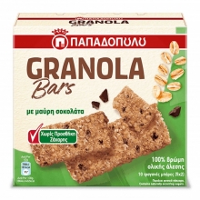 Παπαδοπούλου Granola Bar Σοκολάτα χωρίς Ζάχαρη 42gr