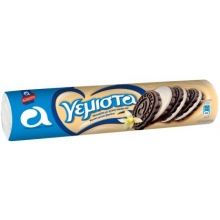 Αλλατίνη Μπισκότα Κακάο Γεμιστά με Βανίλια 200gr