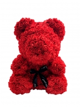 Rose Bear Κόκκινο 35cm