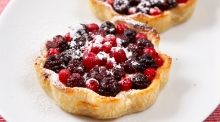 Τάρτα με Κρέμα Patisserie και Φρούτα