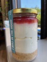 Cheesecake με Μαρμελάδα Φρέσκιας Φράουλα