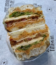 Focaccia Crispy Chicken