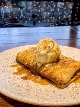 Fried Banoffee Crepe