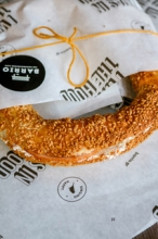 Κουλούρι Θεσσαλονίκης με Γαλοπούλα και Philadelphia