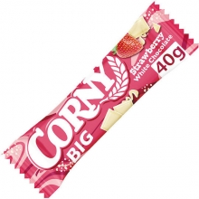Corny Big Bar Φράουλα - Λευκή Σοκολάτα
