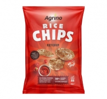 Agrino Rice Chips Ketchup 60gr