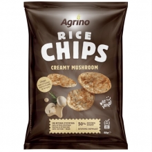 Agrino Rice Chips Creamy Mushroom 60gr