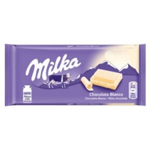 Milka White Chocolate 100gr