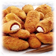 Red Jalapenos, Cream Cheese Sticks 5τμχ