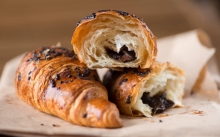 Γαλλικό Κρουασάν Βουτύρου με Σοκολάτα 95gr