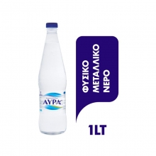 Αύρα Φυσικό Μεταλλικό Νερό 1lt