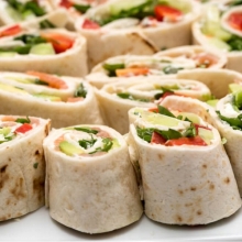 Mini Τορτίγια Κοτόπουλο