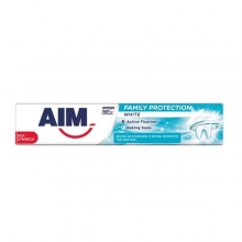 Aim Οδοντόκρεμα Family Protect για Λεύκανση 75ml