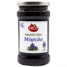 Alta Gusto Extra Μαρμελάδα Μύρτιλο 375gr