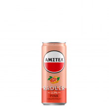 Amstel Μπύρα Radler Pink Grapefruit Κουτί 330ml