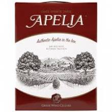 Apelia Ερυθρός Οίνος Σε Ασκό 3 lt
