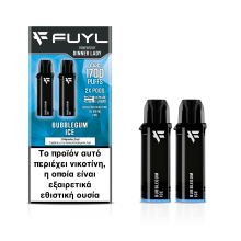 Bubblegum Ice Fuyl Disposable Prefilled Pods 20mg 850 Puffs (2pcs) – Dinner Lady