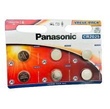 Buttoncell Panasonic CR2025 3V 1τμχ