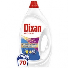 Dixan Απορρυπαντικό Πλυντηρίου Ρούχων Υγρό Multicolor 70μεζ