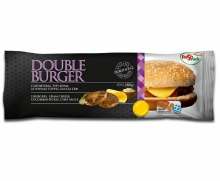Double Burger με Edam, Αγγουράκι Τουρσί και Chef Sauce 280gr