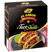 El Sabor Taco Shells 150gr 12τμχ
