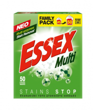 Essex Απορρυπαντικό Πλυντηρίου Ρούχων Multi Σκόνη 50μεζ 2.4kg