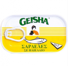 Geisha Σαρδέλες σε Ηλιέλαιο 125gr