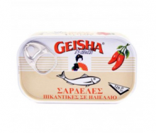Geisha Σαρδέλες Πικάντικες 125gr